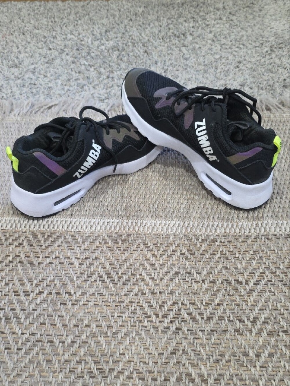 Zumba Fitness Black Women's Athletic Shoes - Picture 2 of 5